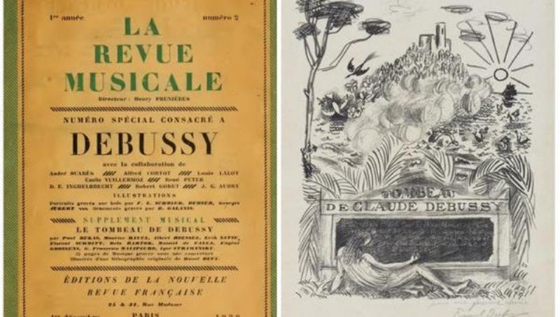 Partitions de Claude Debussy et Maurice Ravel disponibles gratuitement pour écouter musique classique
